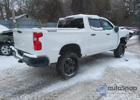 2021 Chevrolet Silverado 1500 4Wd Short Bed Lt Trail Boss from USA, damaged, VIN 3GCPYFEDXMG347939